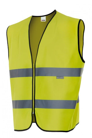 Gilet alta visiblità professionale giallo