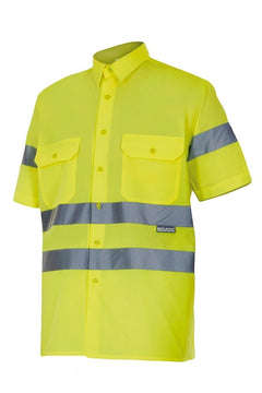 Camicia Alta visibilità Maniche Corte