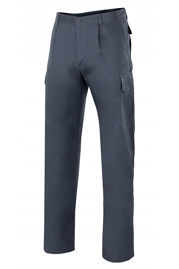 Pantaloni Multitasche 100% Cotone 180