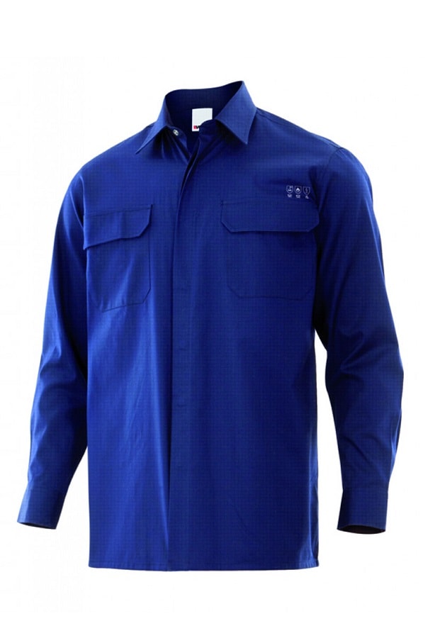 Casacca ignifuga antistatica in Cotone trattato