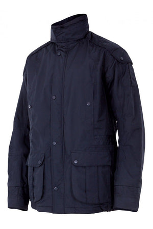 Parka trapuntato impermeabile blu