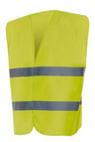 Gilet ad alta visiblità basic giallo