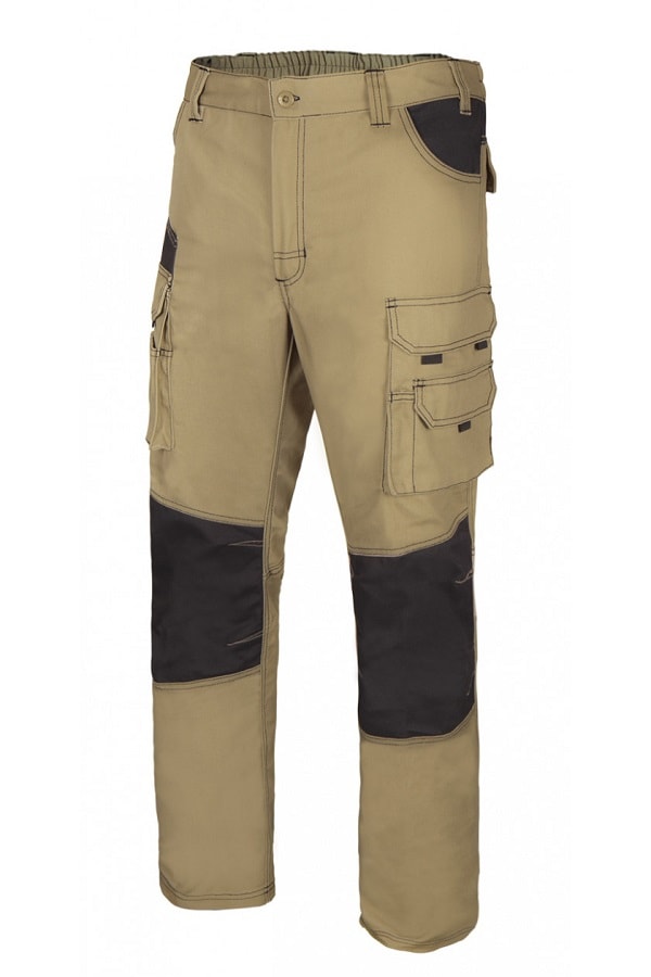 Pantaloni Canvas Heavy Bicolore multitasche