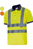 Polo bicolor alta visibilità Polyestere