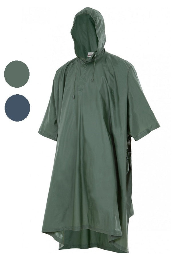Poncho antipioggia con cappuccio