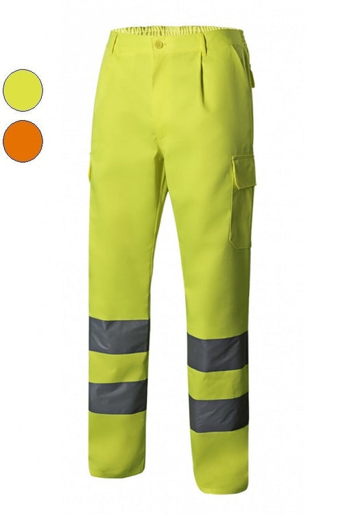 Pantaloni multitasche ad alta visibilità