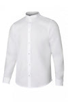 Camicia Coreana Stretch Uomo bianca
