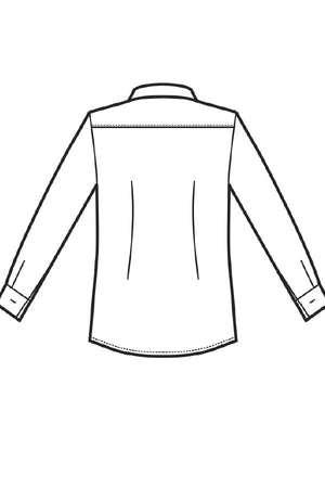 Camicia Detroit unisex disegno rear
