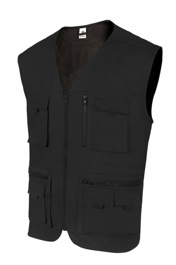 Gilet multitasche nero