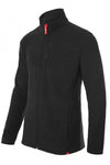 Piles ultrasoft colorato Zip intera nero