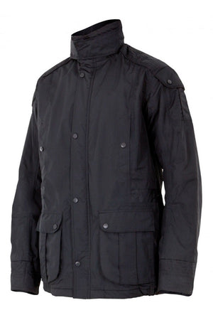 Parka trapuntato impermeabile nero