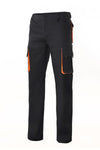 Pantaloni Neri multitasche nero arancio