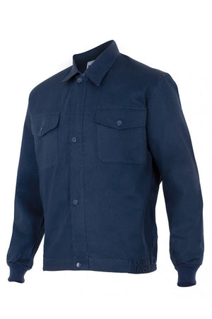 Giubbotto in Cotone leggero blu marino