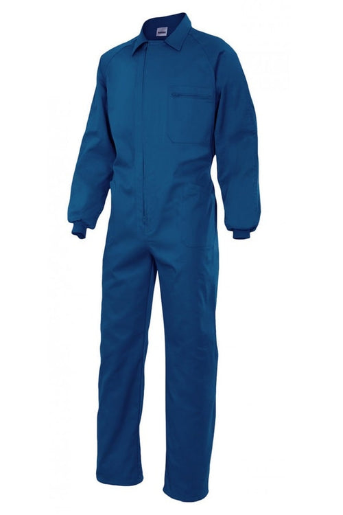 Tuta lavoro in Polycotone modello Italiano Blu marino