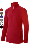 Piles ultrasoft colorato Zip Collo