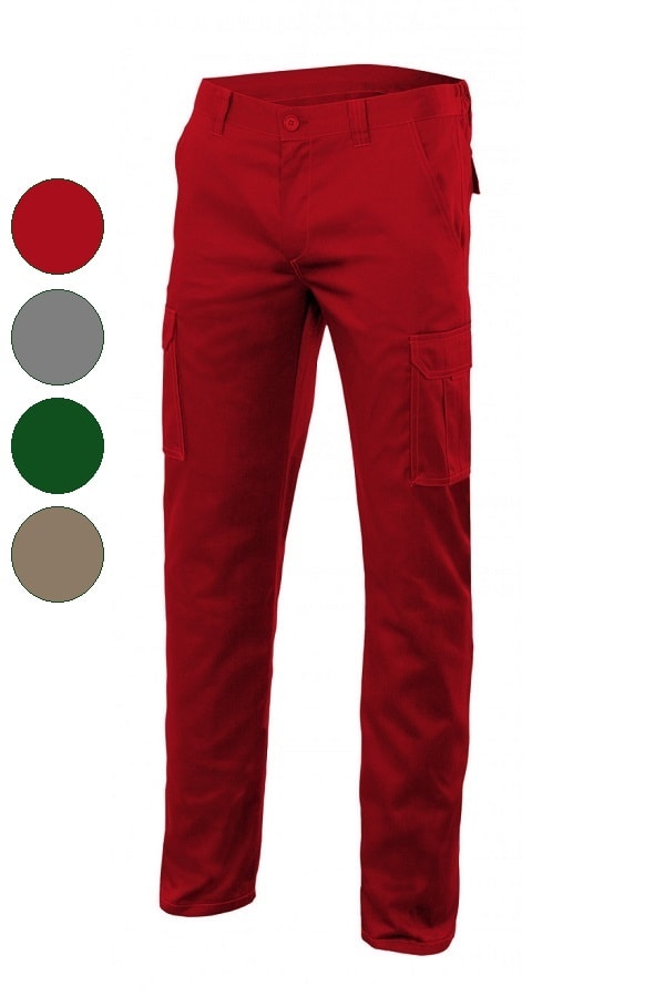 Pantalone multitasche Stretch 240