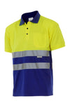 Polo alta visibilità Gialla bluette