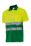 Polo alta visibilità Gialla verde