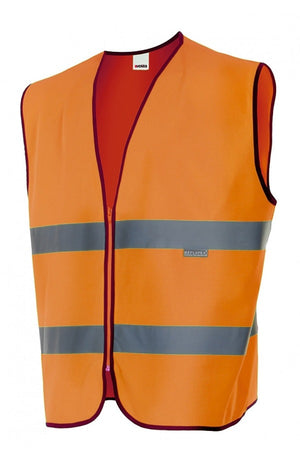 Gilet alta visiblità professionale arancio