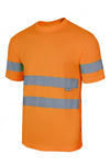 T-shirt tecnica Alta visibilità arancio