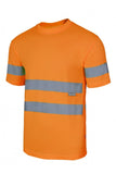 T-shirt tecnica Alta visibilità arancio