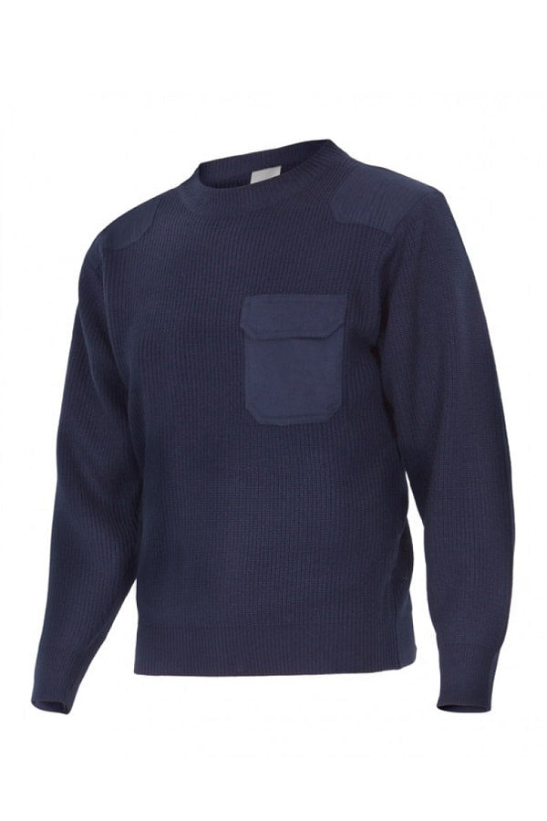 Maglione a maglia spessa Blu