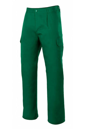 Pantaloni multitasche in polycotone Verdi