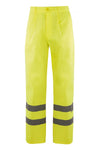 Pantaloni ad alta visibilità gialli