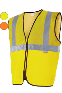 Gilet alta visiblità professionale microforato