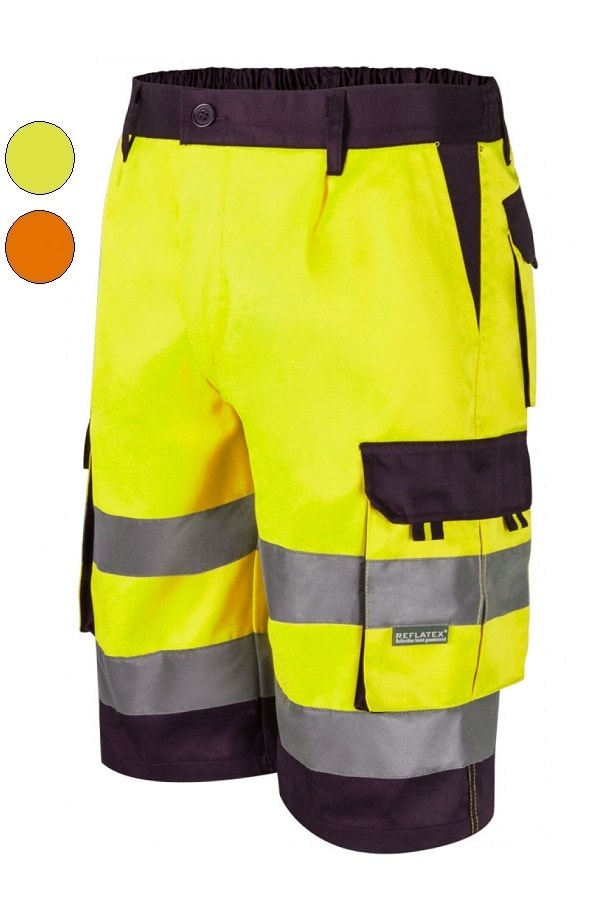 Bermuda bicolore Alta Visibilità