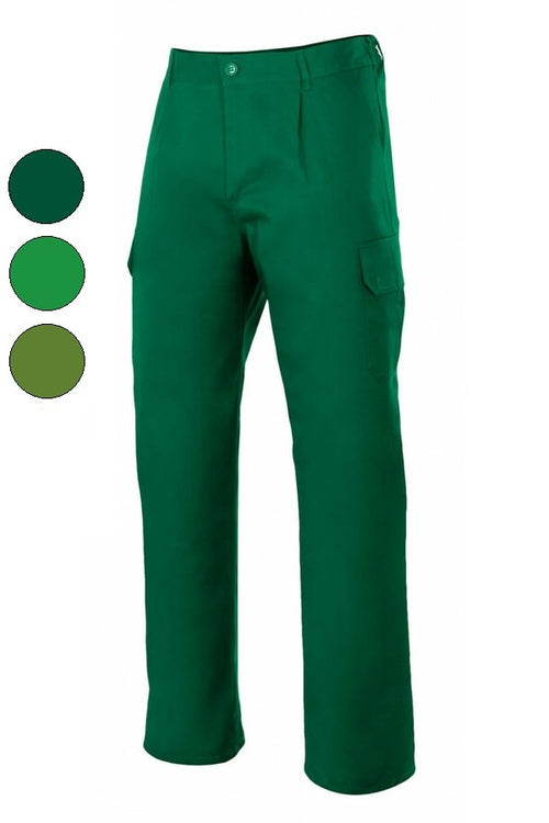 Pantaloni multitasche in polycotone 200