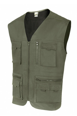 Gilet multitasche verde militare
