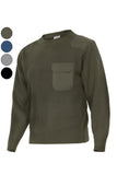Maglione a maglia spessa collo rotondo
