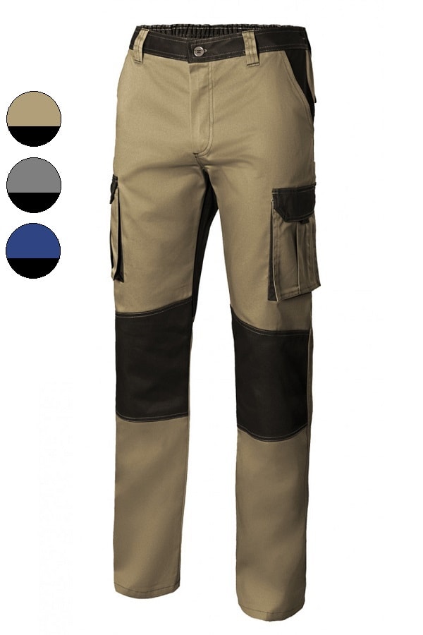 Pantaloni Bicolore multitasche