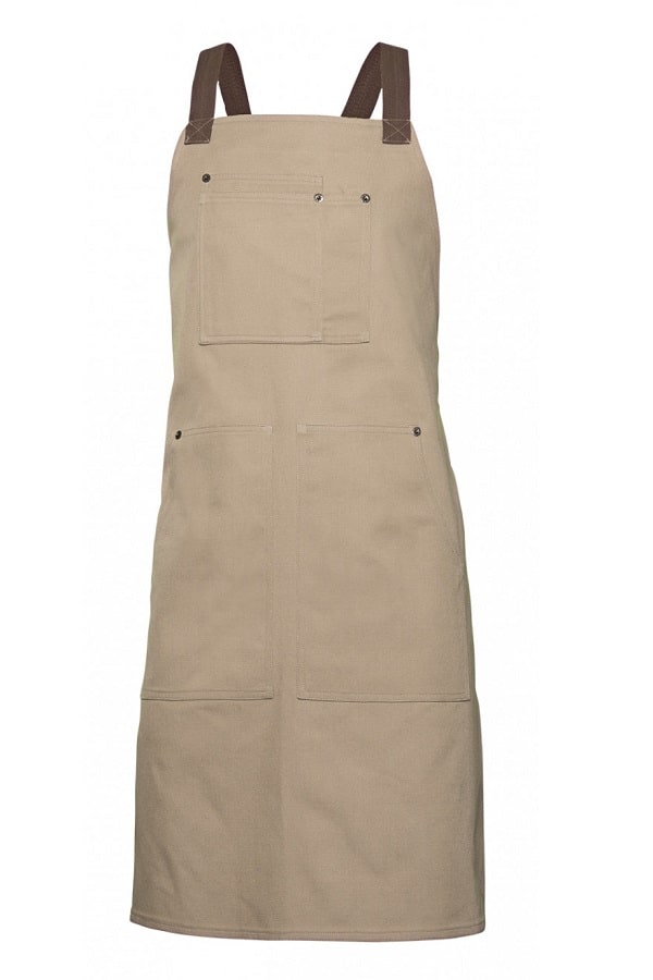 Grembiule Pettorina Canvas multitasche