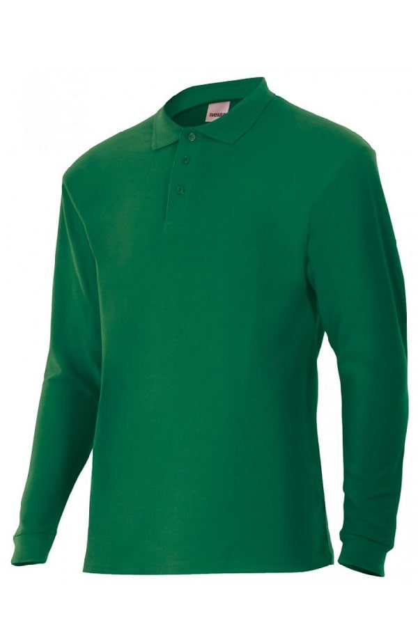 Polo colorata unisex in polycotone Maniche Lunghe - ITALIADIVISE