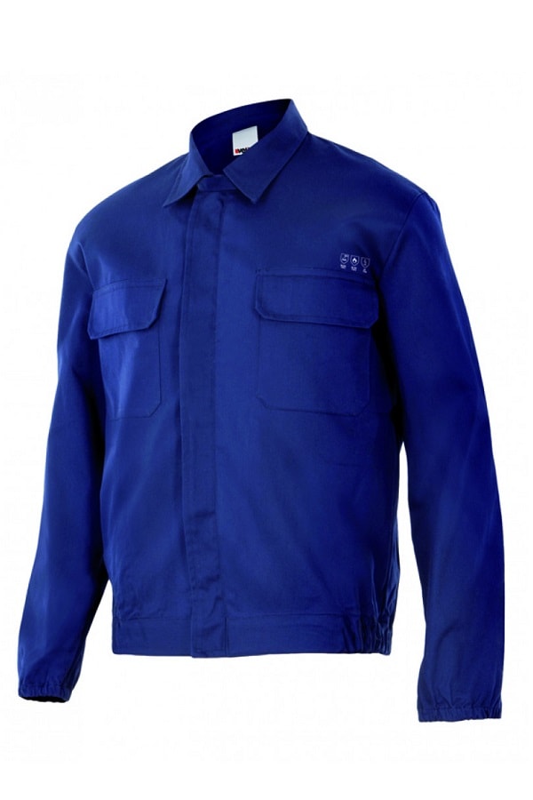 Giubbotto ignifugo Antistatico in Cotone trattato