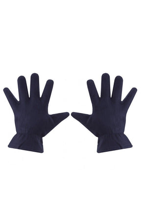 Guanti di Pile blu