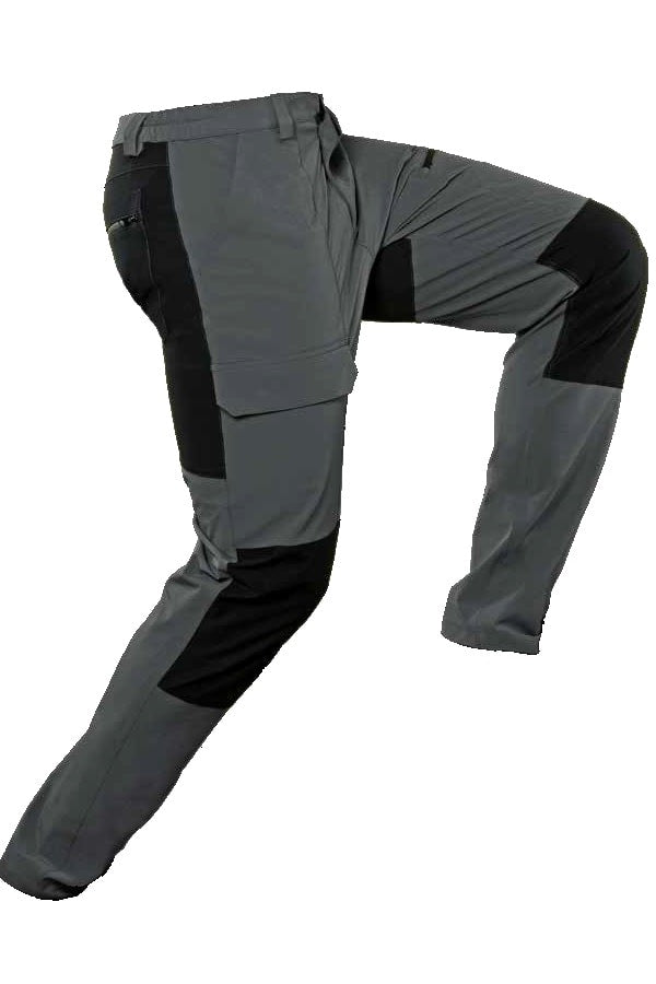 Pantaloni Trekking Stretch grigi
