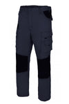 Pantaloni Canvas Heavy Bicolore multitasche blu