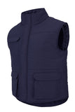 Gilet imbottito multitasche blue navy