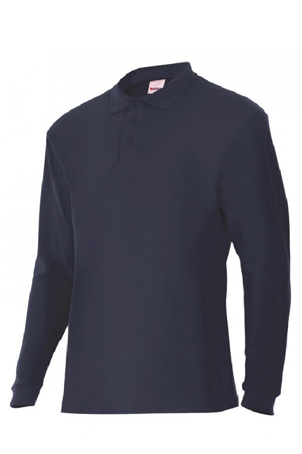 Polo colorata unisex in polycotone Maniche Lunghe - ITALIADIVISE