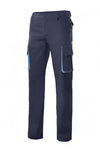 Pantaloni Blu multitasche blu e azzurri