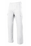 Pantaloni multitasche in polycotone Bianchi