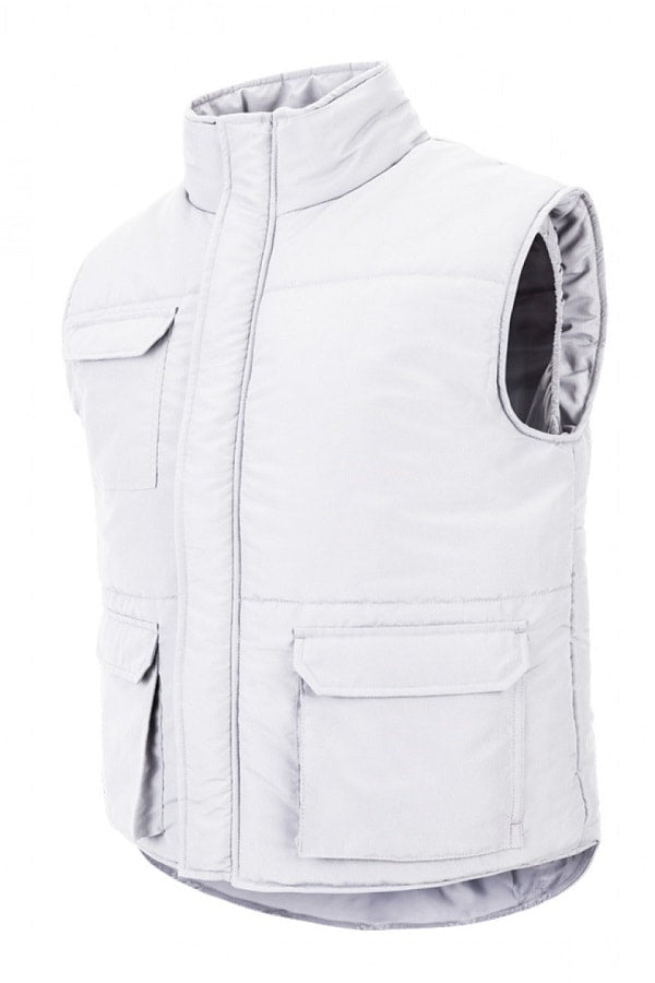Gilet Imbottito Multitasche Uomo - Giubbotto Lavoro Antivento Con 6 Tasche - Marca Velilla - Foto 7