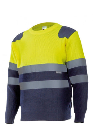 Maglione bicolore ad alta visibilità