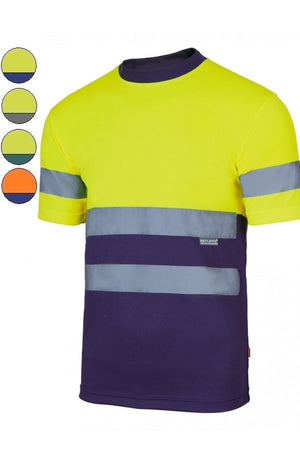 T-shirt Alta visibilità Bicolore