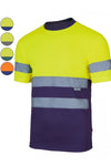 T-shirt Alta visibilità Bicolore