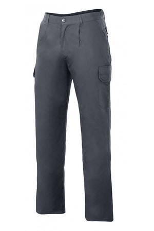 Pantaloni Multitasche Trapuntati Grigi