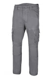 Pantaloni Multitasche Cotone Stretch grigi